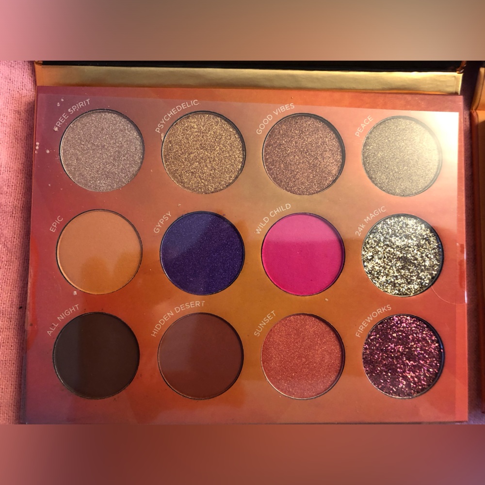Pur Festival Eyeshadow Pallet/Milano Gilded Pastel/Beauty Creations Cali Chic - Picture 4 of 5